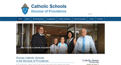 Desktop Screenshot of catholicschools.org